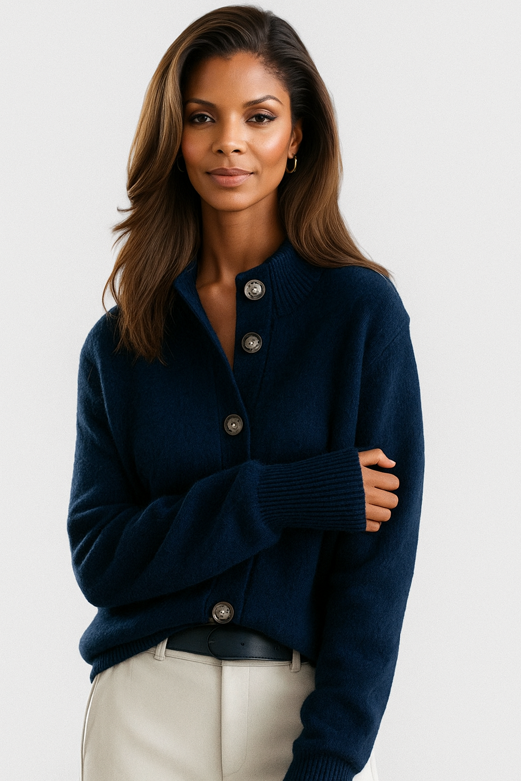 Sofia | Soft Button-Up Cardigan