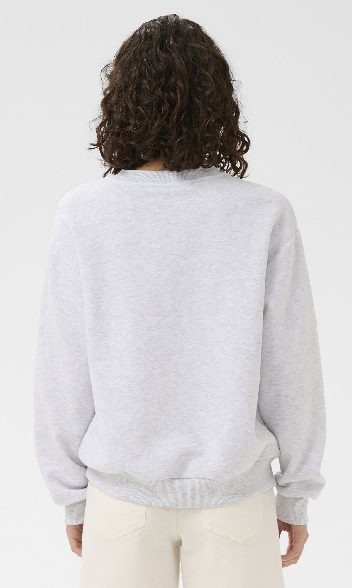 Amour Cotton Blend Crewneck Sweatshirt