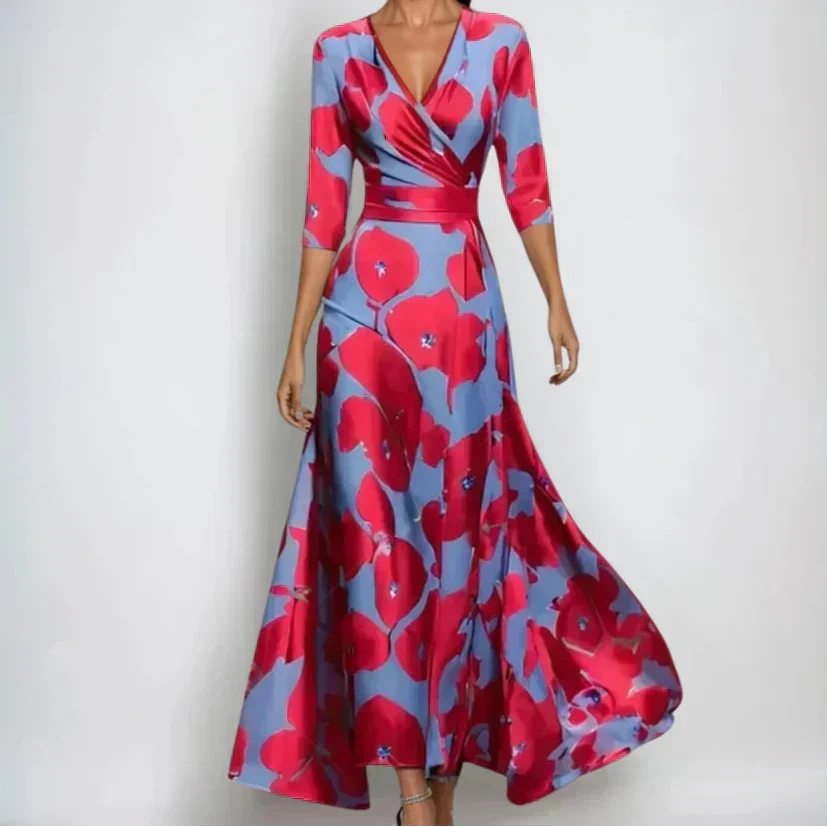 Camille | Elegant Floral Dress