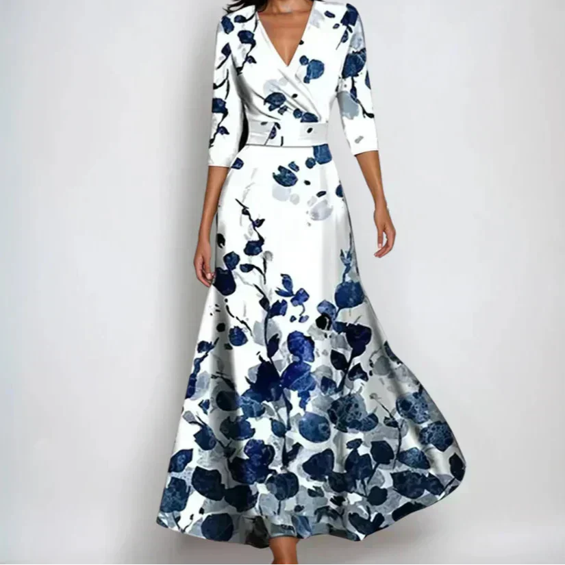 Camille | Elegant Floral Dress