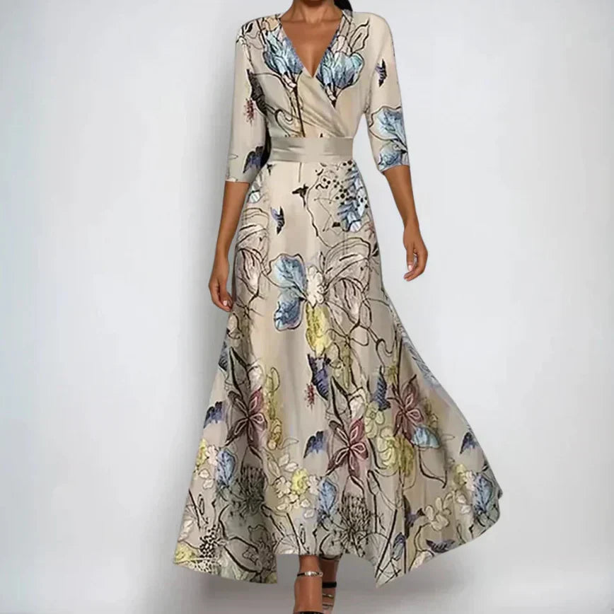 Camille | Elegant Floral Dress