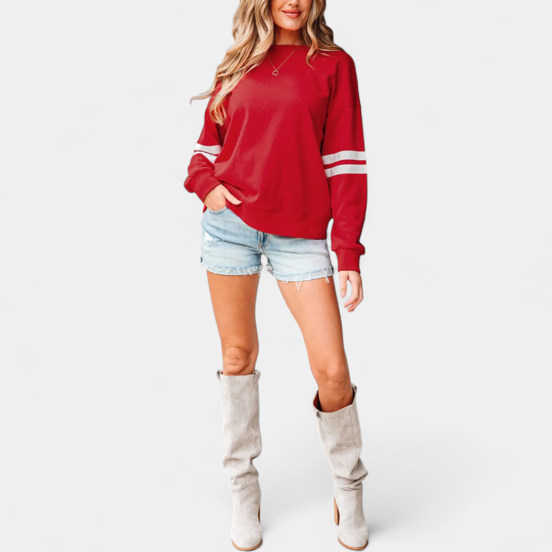 LENNIX™ – Color-Block Pullover Sweatshirt