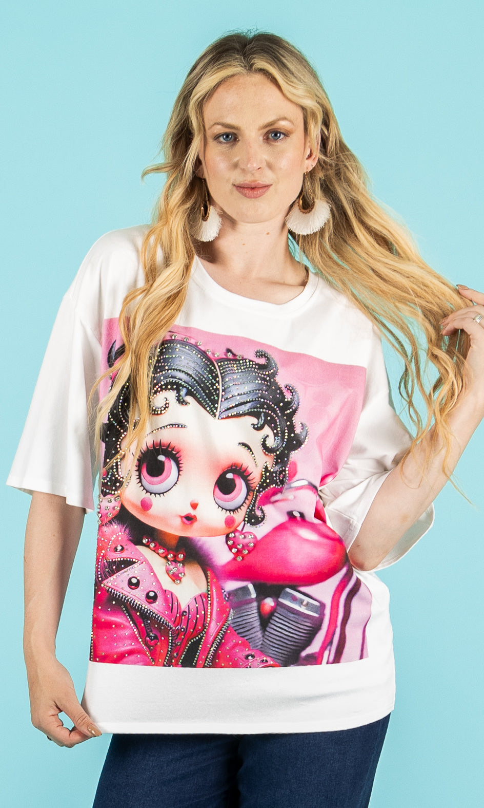 Graphic Print Cotton Tee
