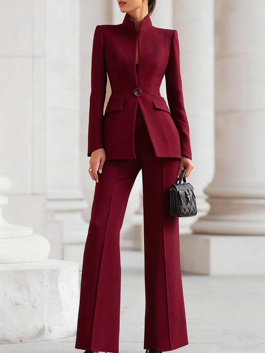 Lynn | Elegant Blazer & Pants Suit Set