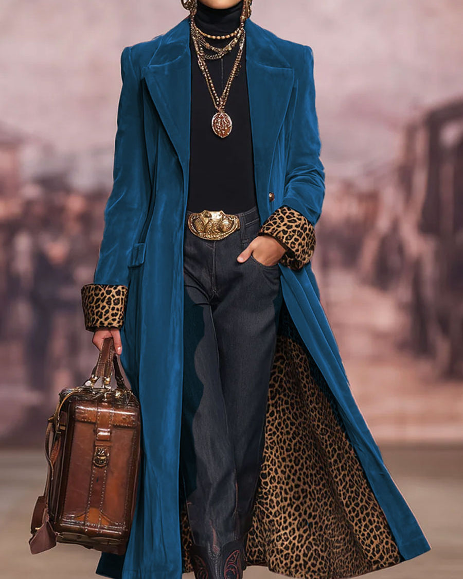 Madison | Velvet Tailored Maxi Coat