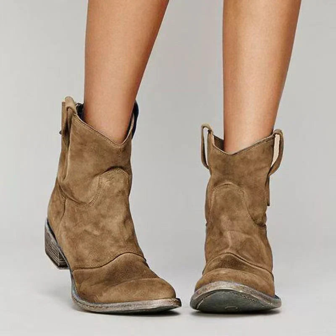 Elspeth | Everyday Western Ankle Boots