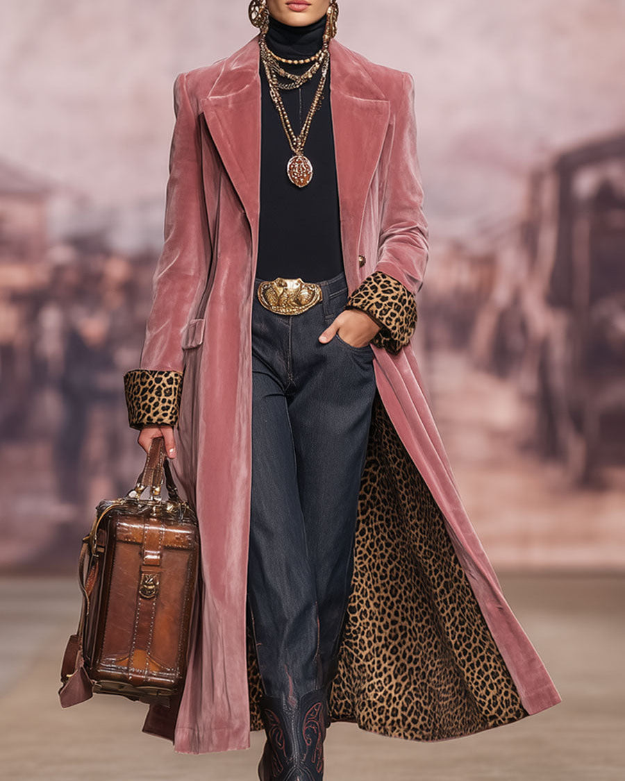 Madison | Velvet Tailored Maxi Coat