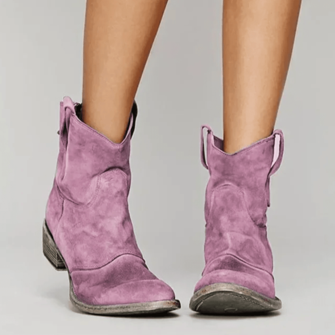 Elspeth | Everyday Western Ankle Boots