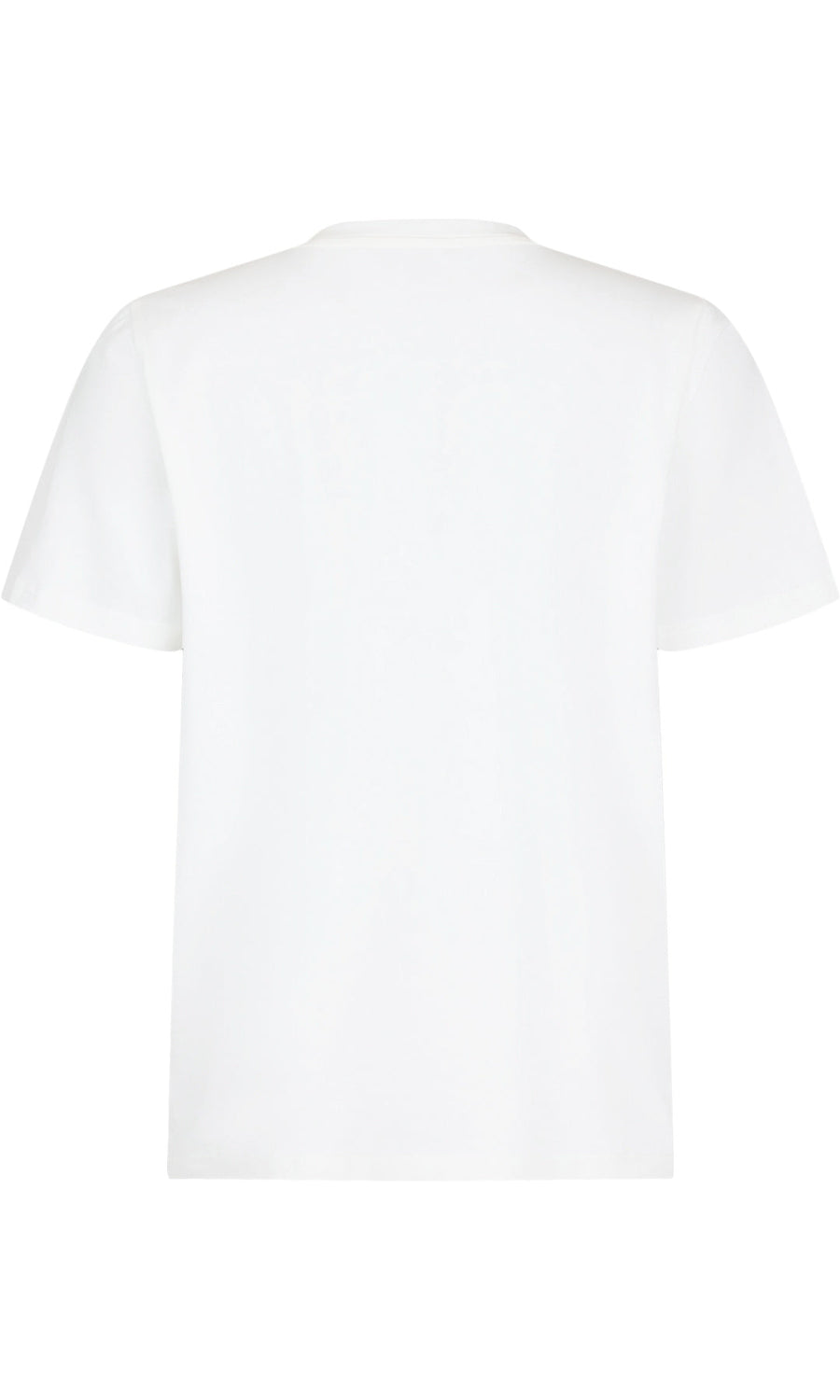Feather Print Cotton Tee
