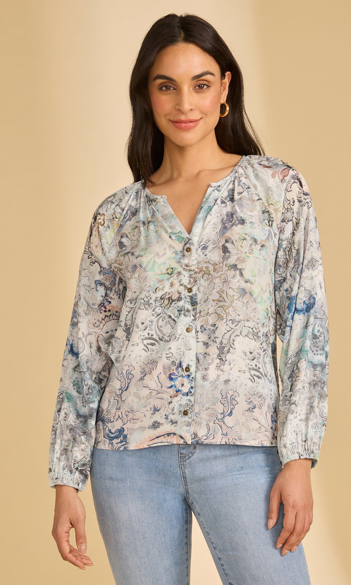 Bracelet Sleeve Blouse