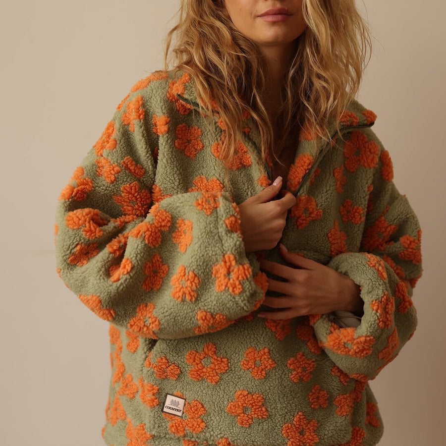 Daisy | Long Sleeve Fleece Hoodies
