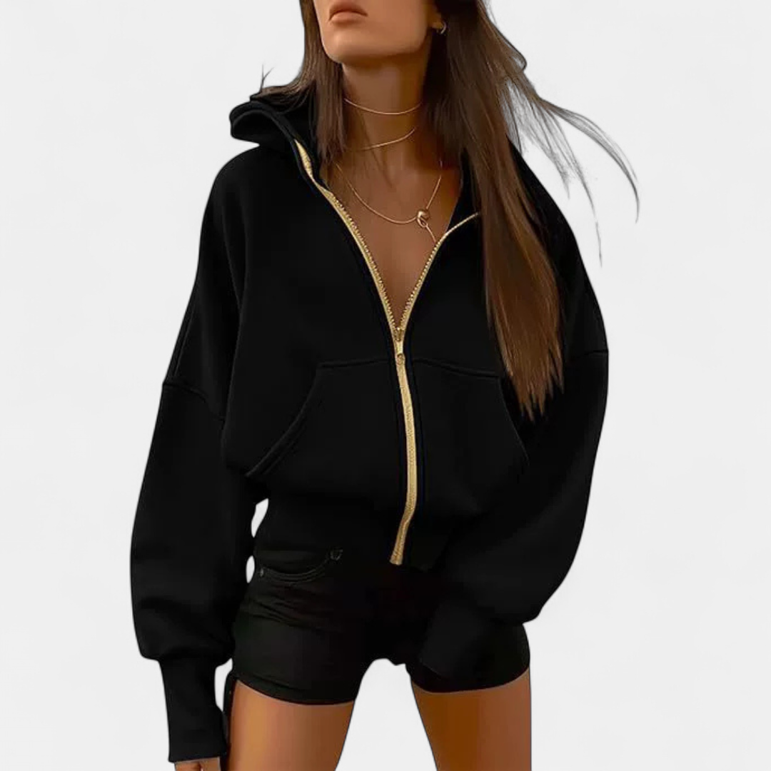 BRECKEN™ – Cozy Zip-Up Fleece Hoodie
