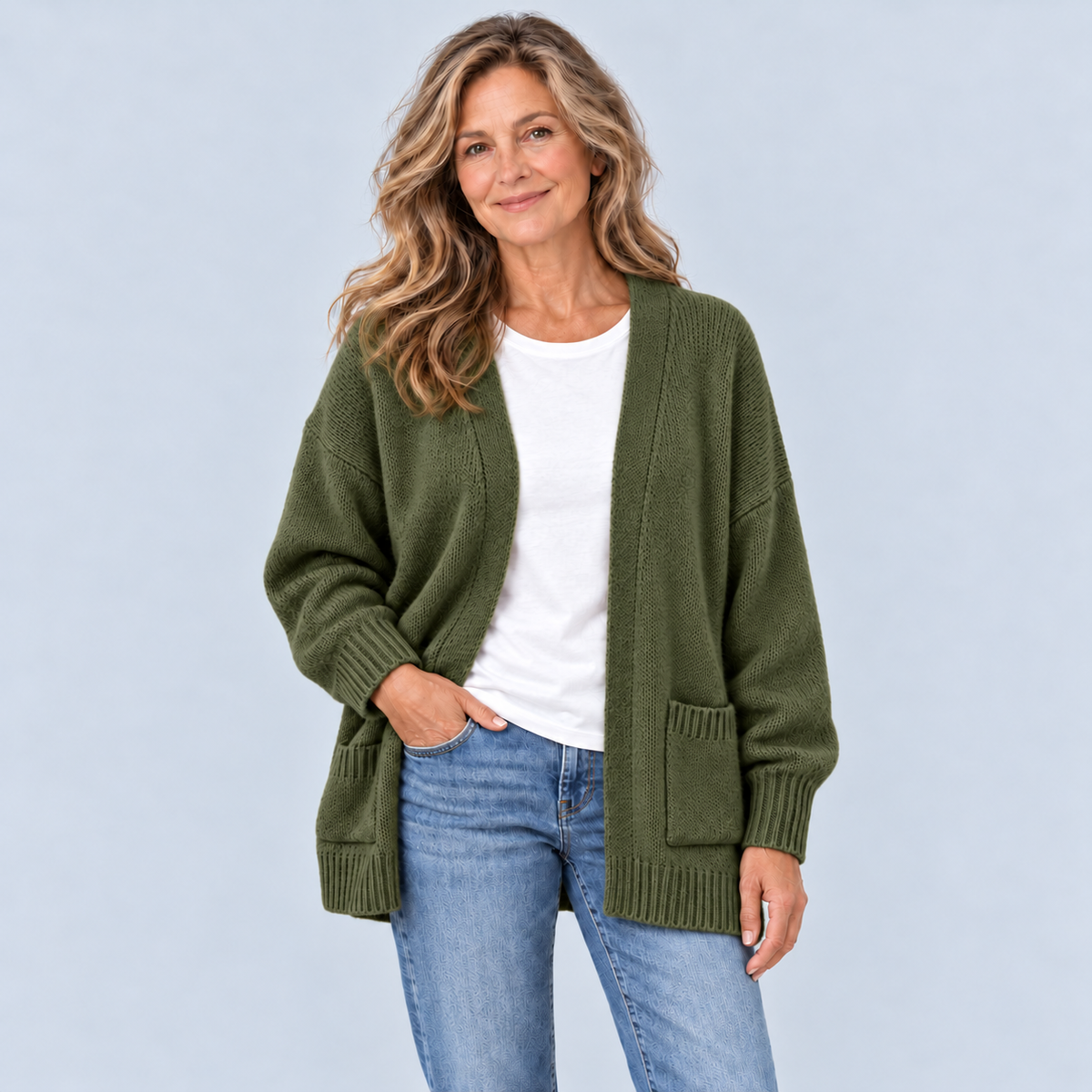 Juliet | Relaxed Open-Front Cardigan