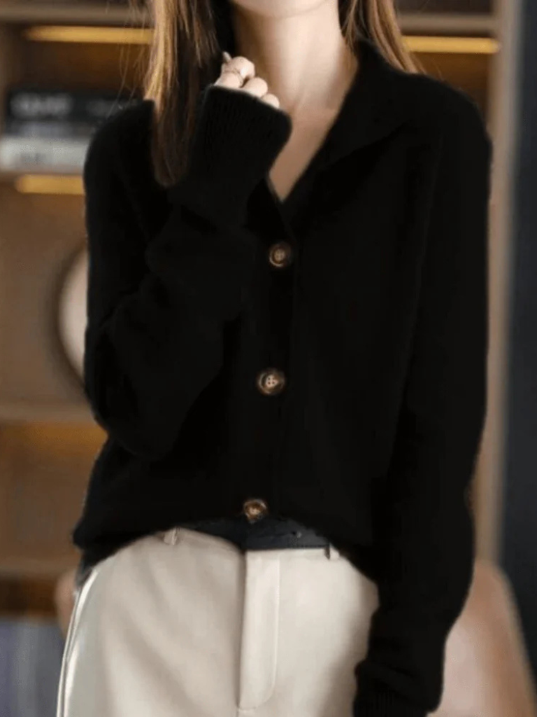 Sofia | Soft Button-Up Cardigan