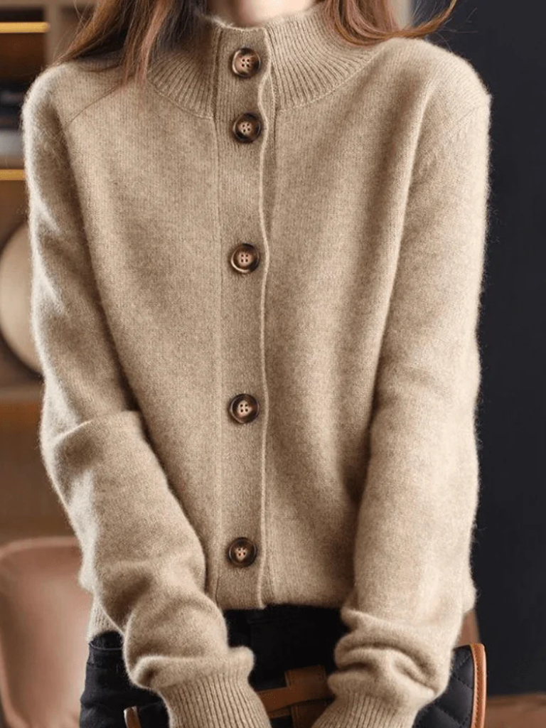 Sofia | Soft Button-Up Cardigan