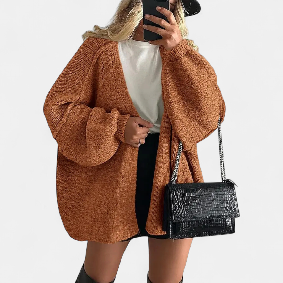 NORA™ – Cozy Relaxed-Fit Knit Cardigan