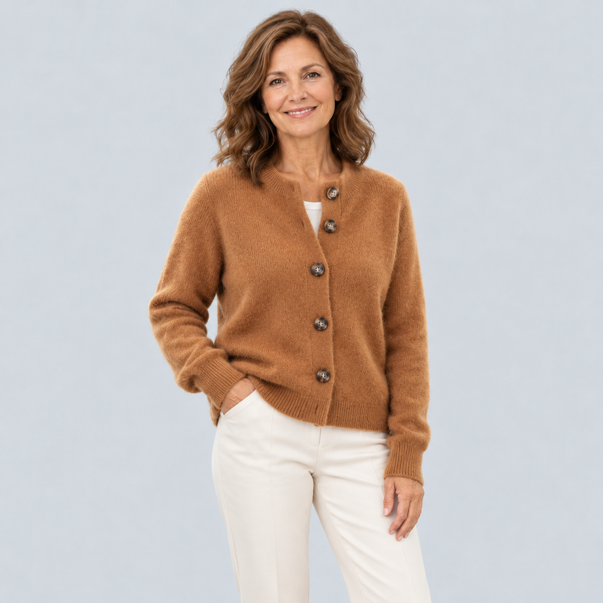 Sofia | Soft Button-Up Cardigan