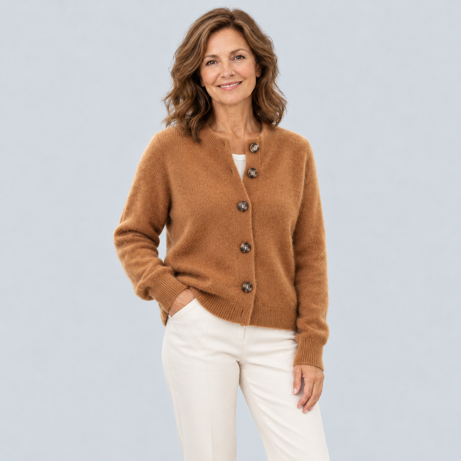 Sofia | Soft Button-Up Cardigan