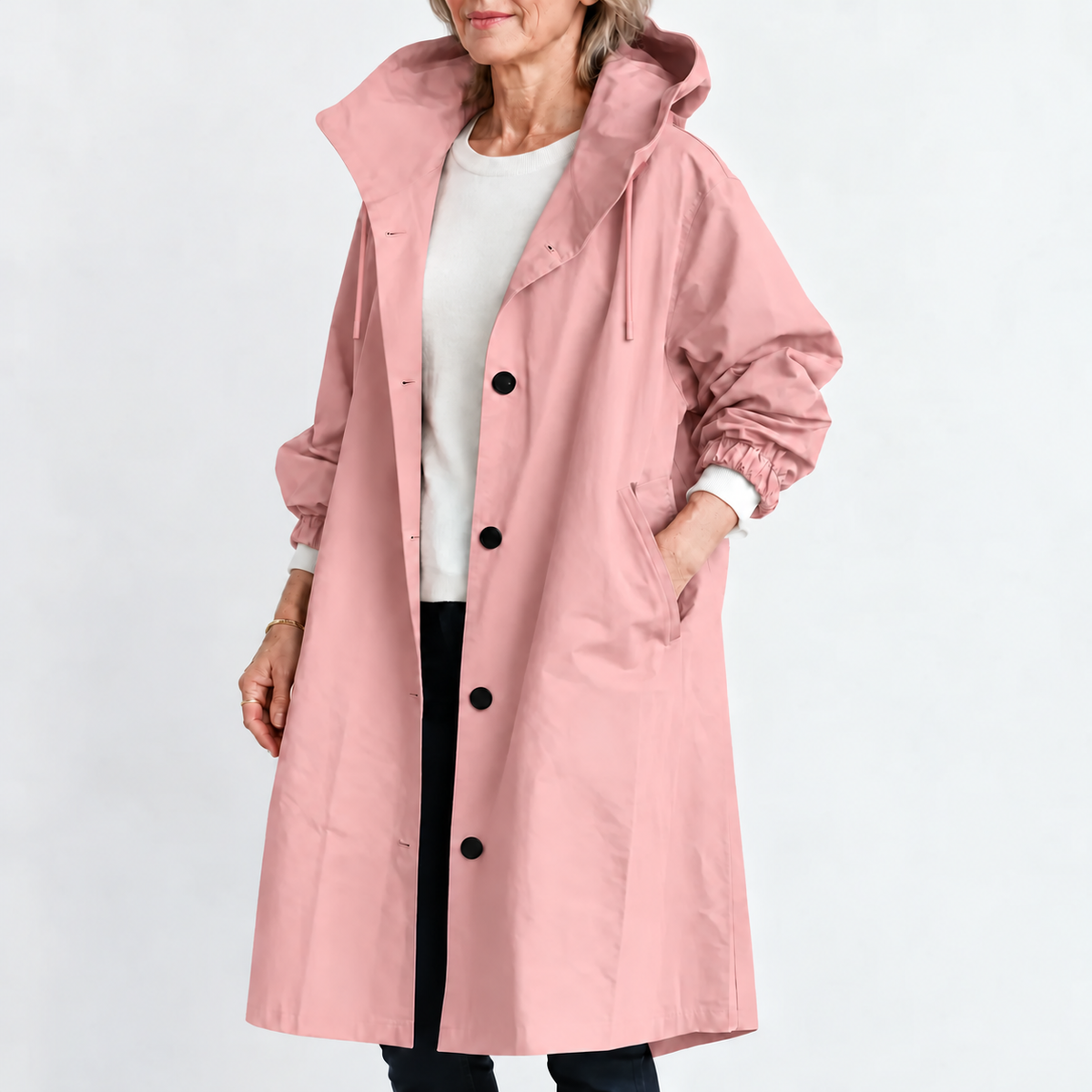 Kathryn | Hooded Longline Coat