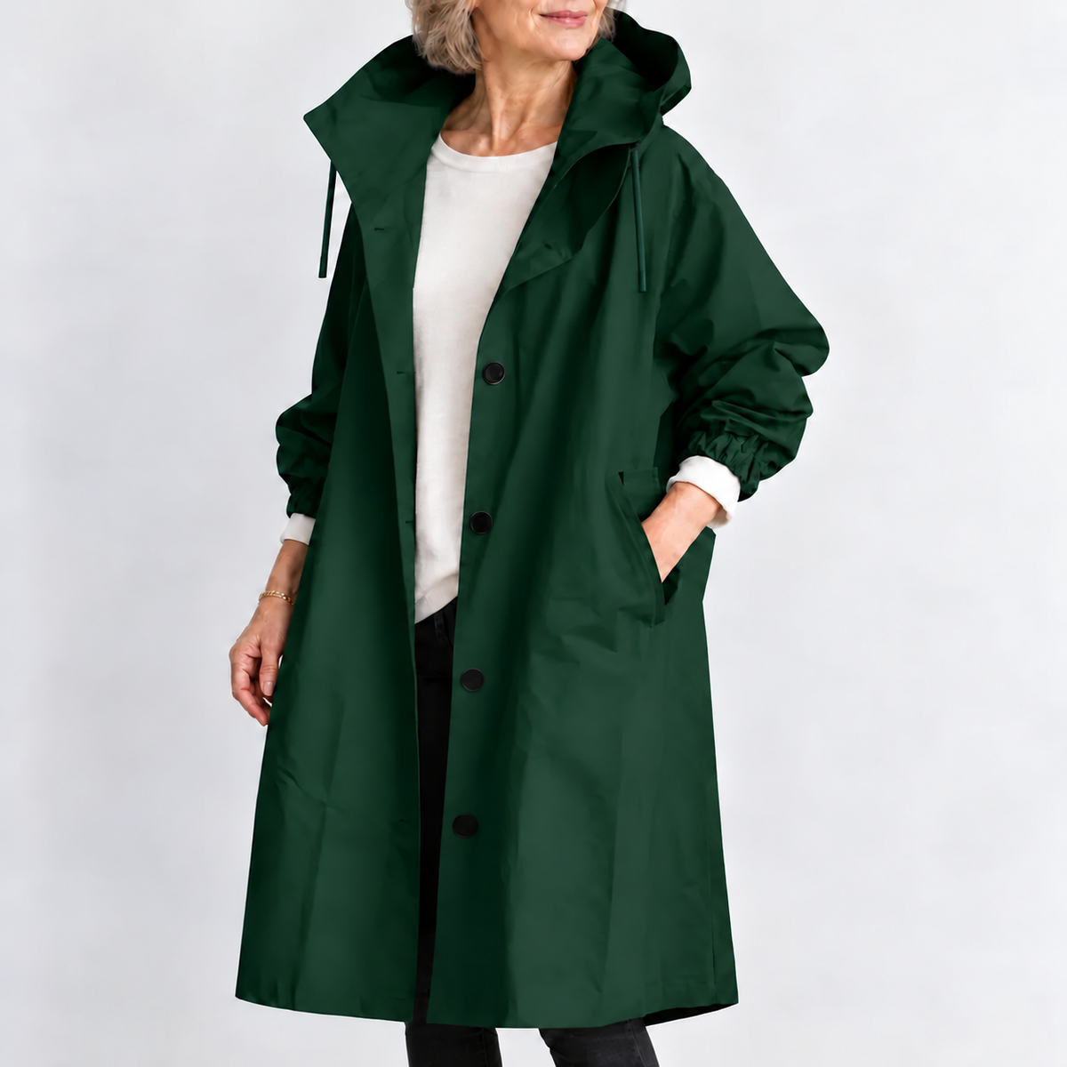 Kathryn | Hooded Longline Coat