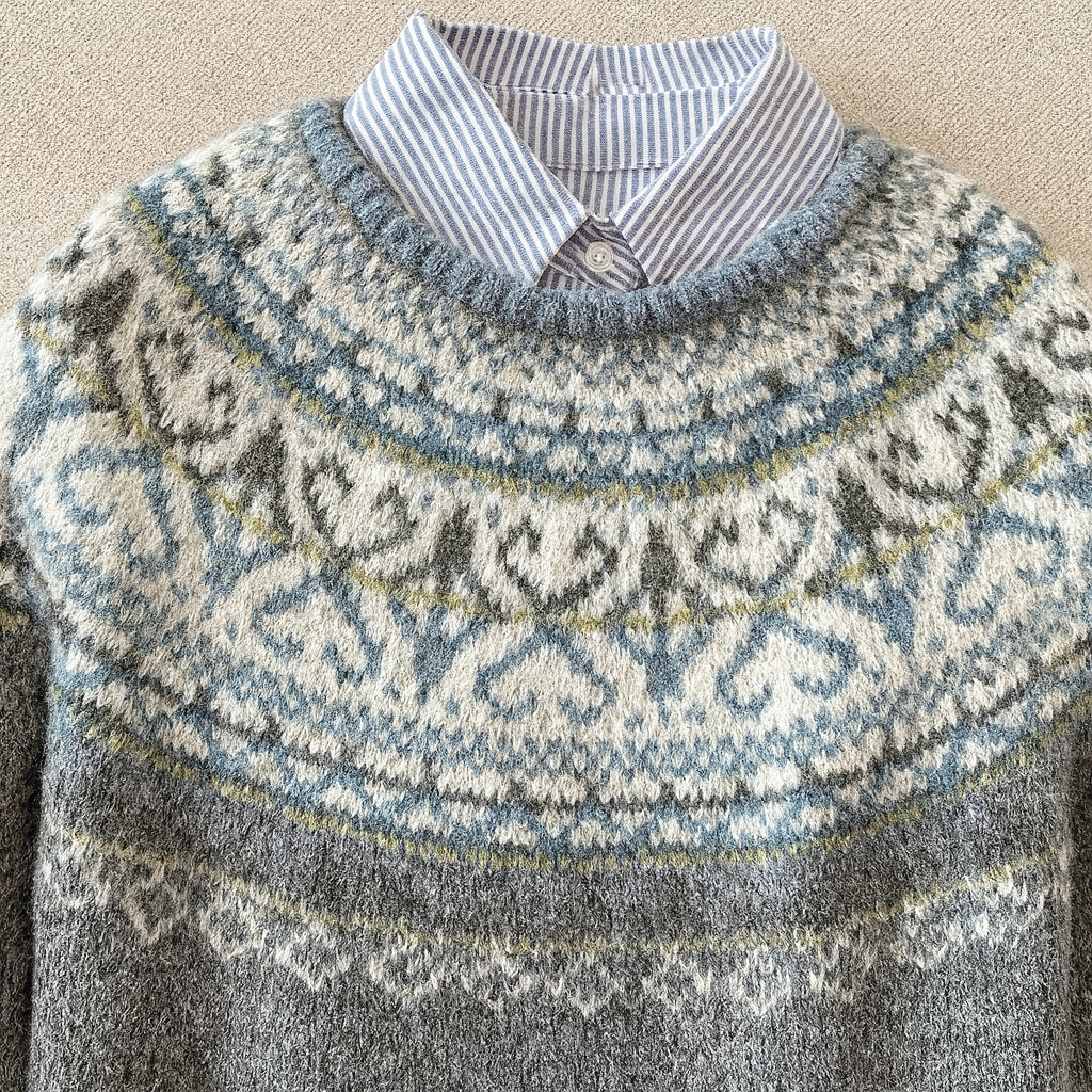 Elin™ | Nordic Fair Isle Sweater