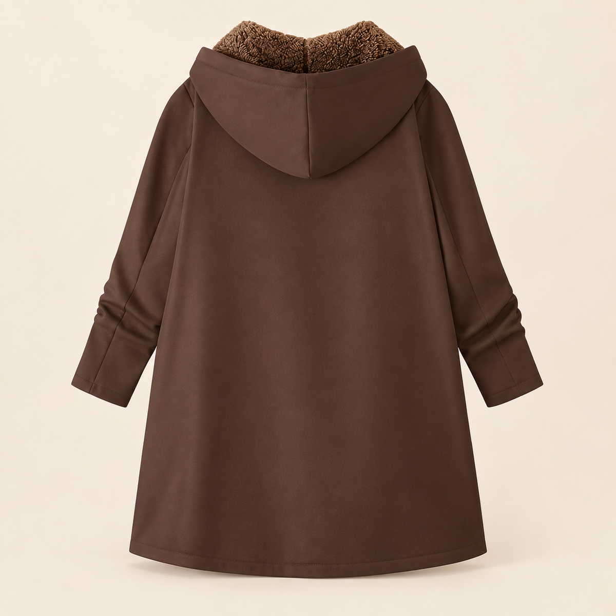 Evelyn™ | Cozy Lined Hooded Coat