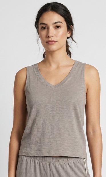 Classic Cotton V-Neck Tank