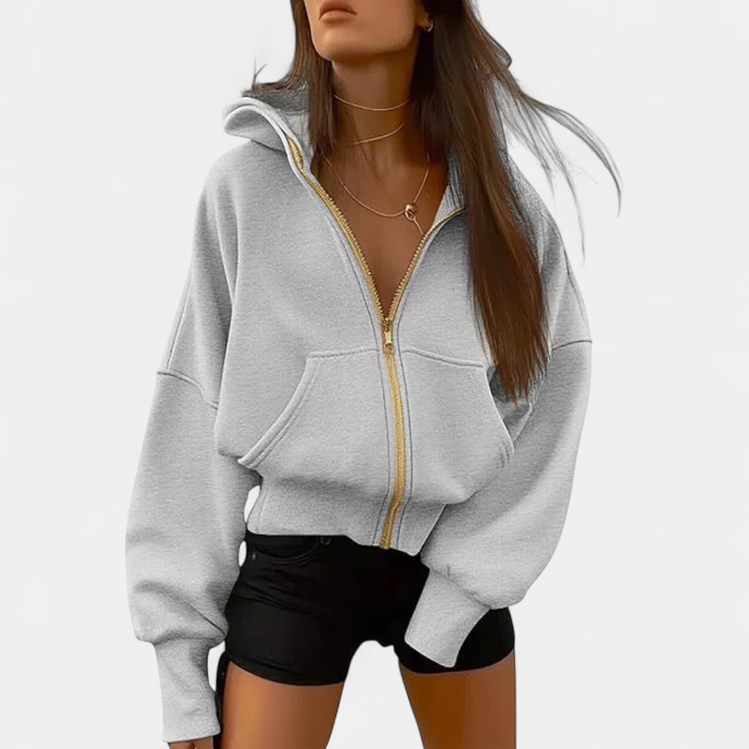 BRECKEN™ – Cozy Zip-Up Fleece Hoodie