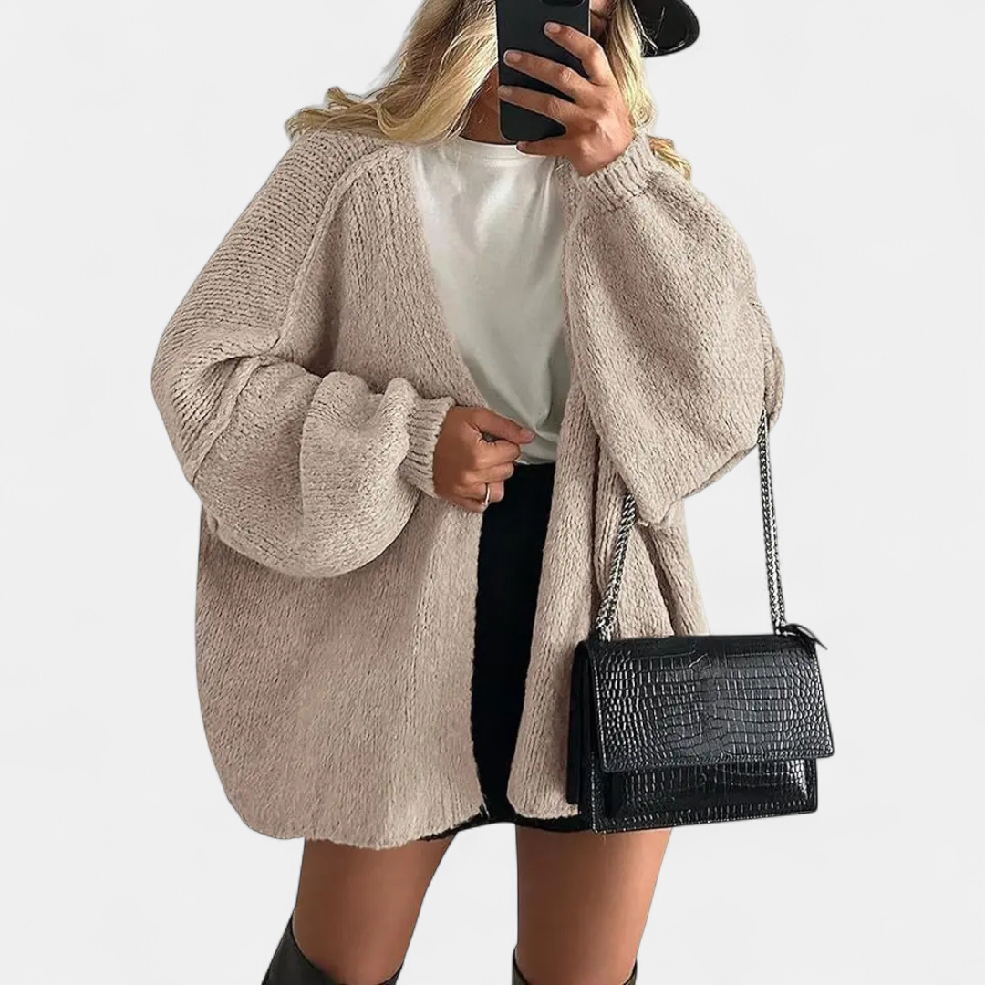 NORA™ – Cozy Relaxed-Fit Knit Cardigan