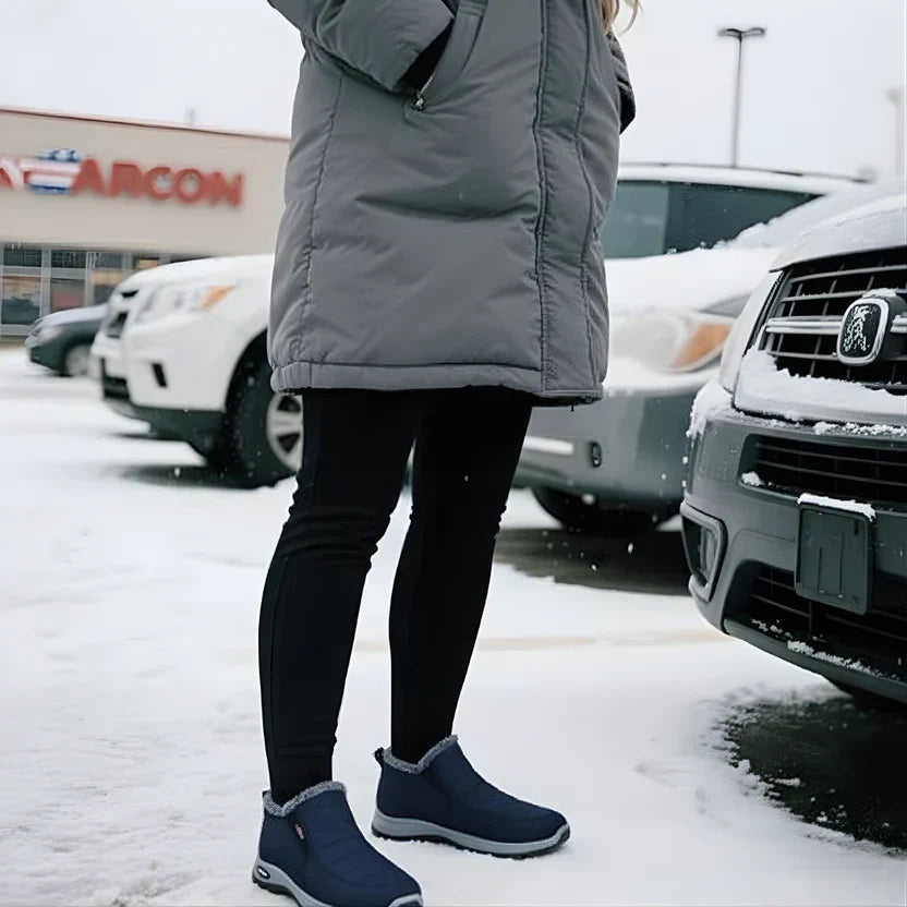 Sianna™ | Warm Quilted Slip-On Boots
