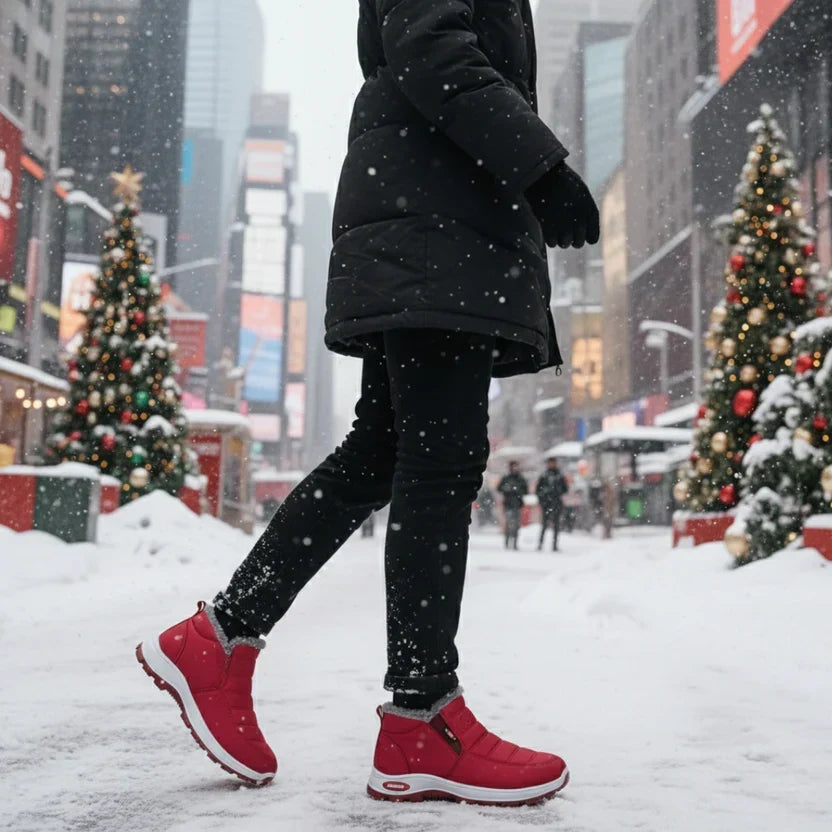 Sianna™ | Warm Quilted Slip-On Boots