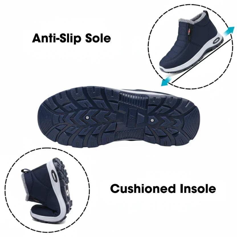 Sianna™ | Warm Quilted Slip-On Boots