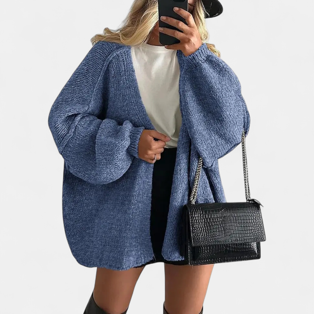 NORA™ – Cozy Relaxed-Fit Knit Cardigan
