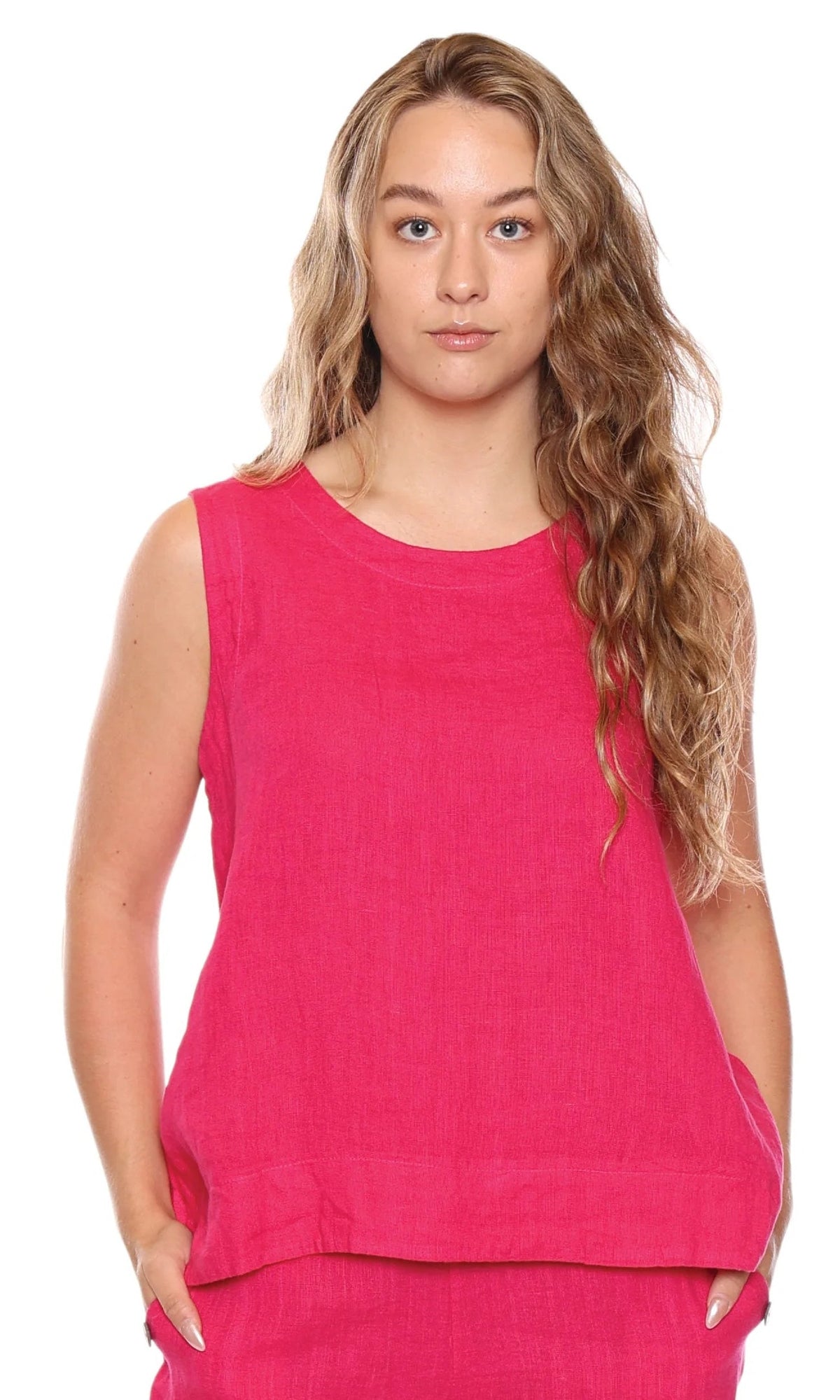 Classic Linen Shell Tank