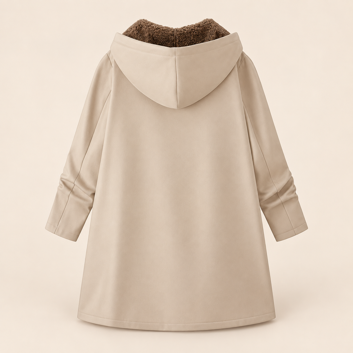 Evelyn™ | Cozy Lined Hooded Coat