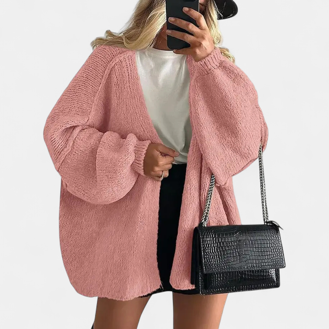 NORA™ – Cozy Relaxed-Fit Knit Cardigan