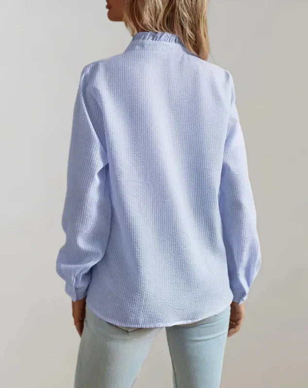 Natalie | Blouse with Ruffles