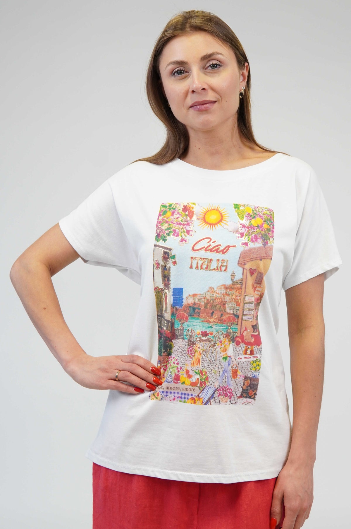 Italy Graphic Short Sleeve Tee