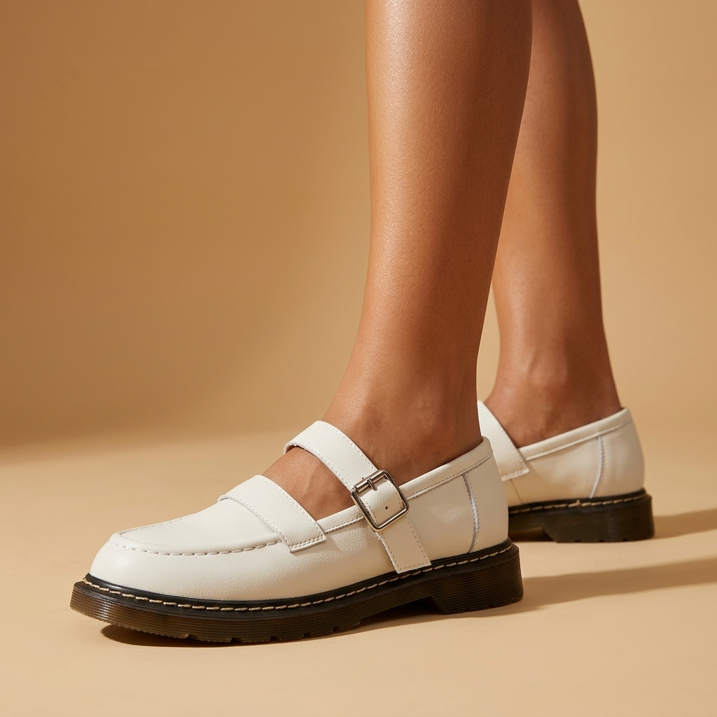 Cameron | Leather Orthopedic Mary Janes