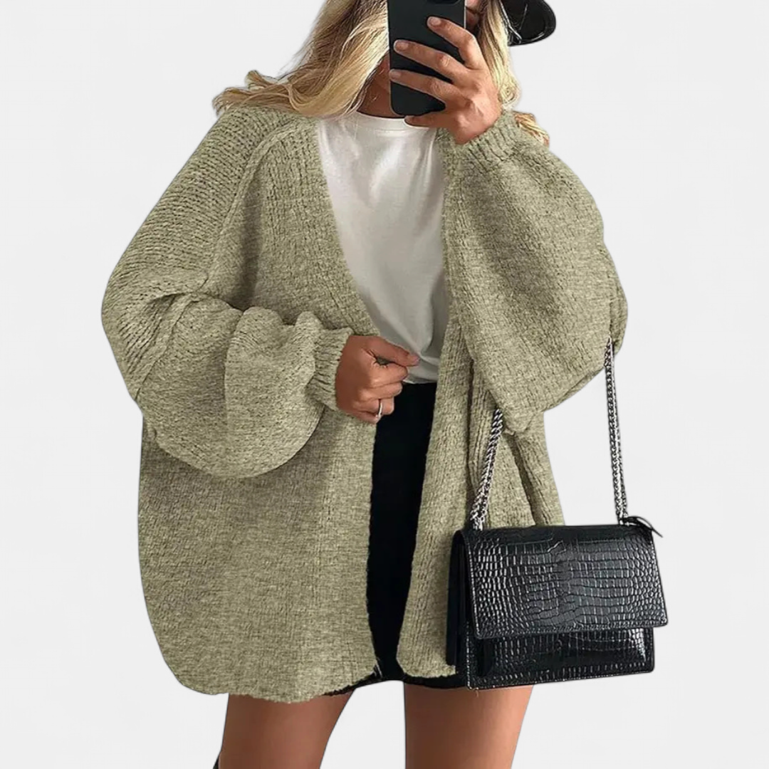 NORA™ – Cozy Relaxed-Fit Knit Cardigan