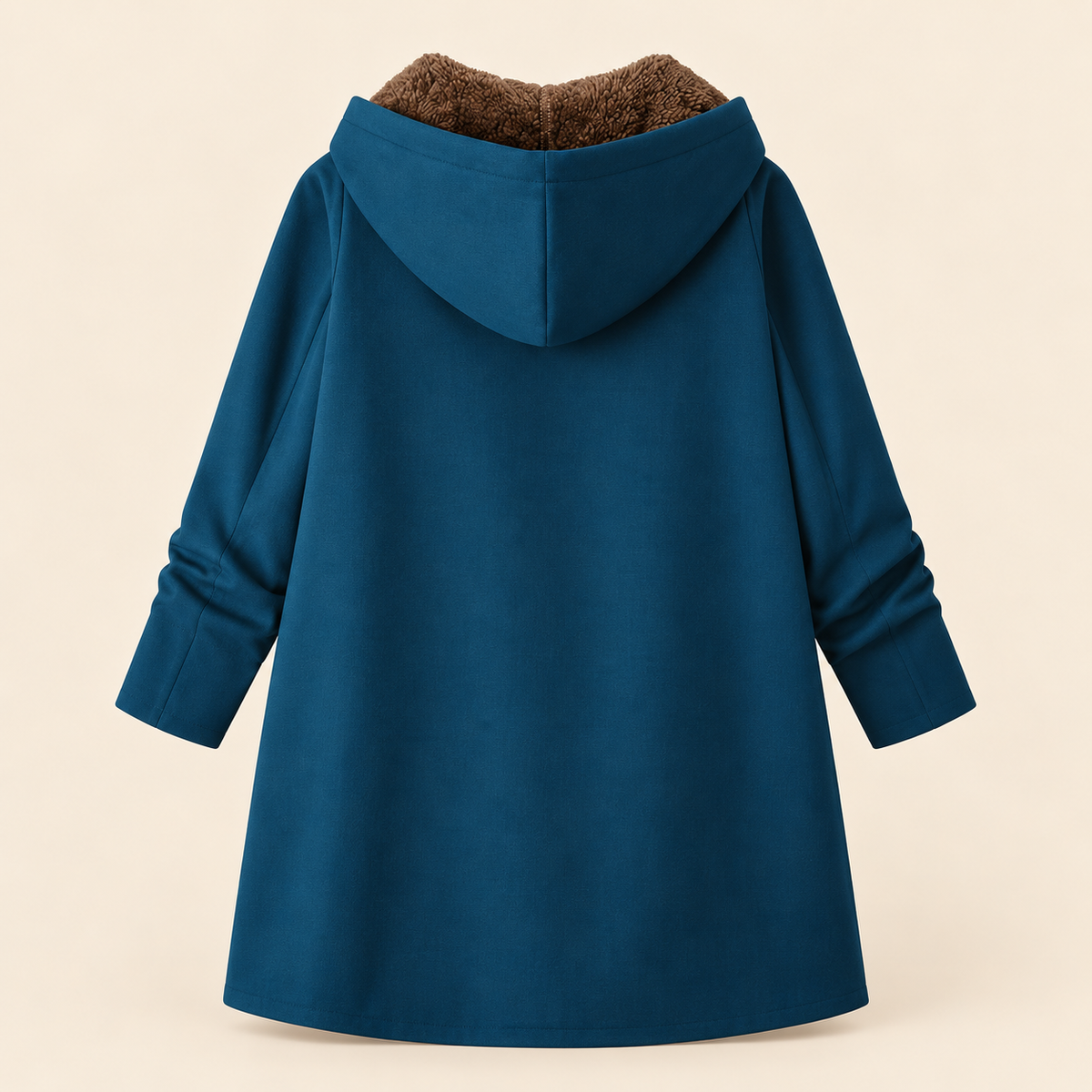 Evelyn™ | Cozy Lined Hooded Coat