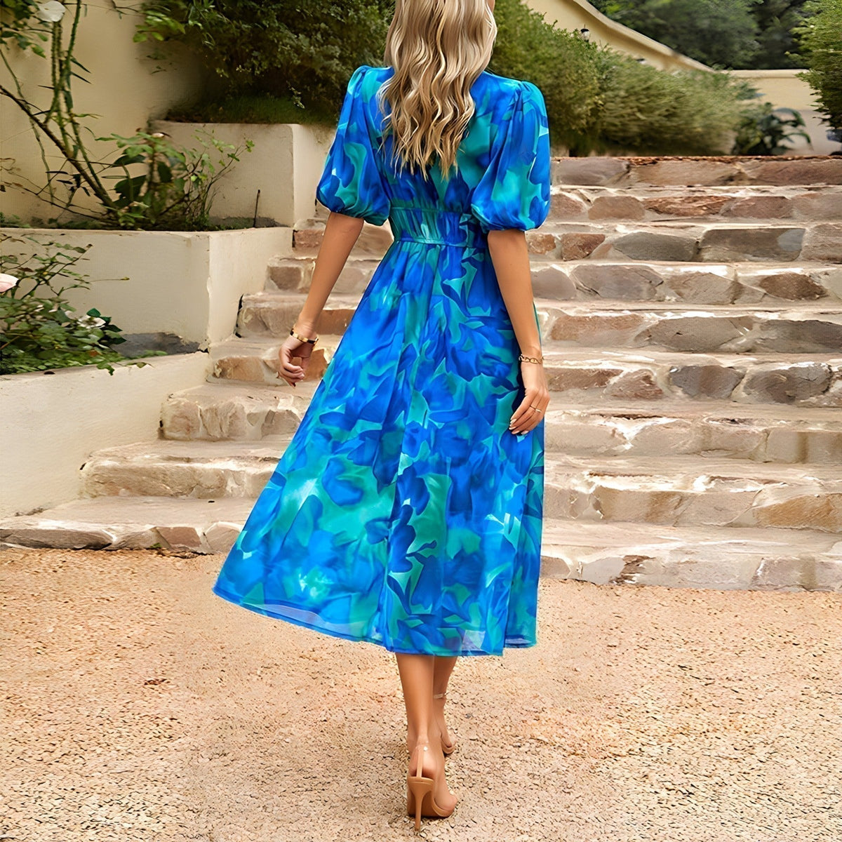 RILEY– Daydream Floral Midi Dress
