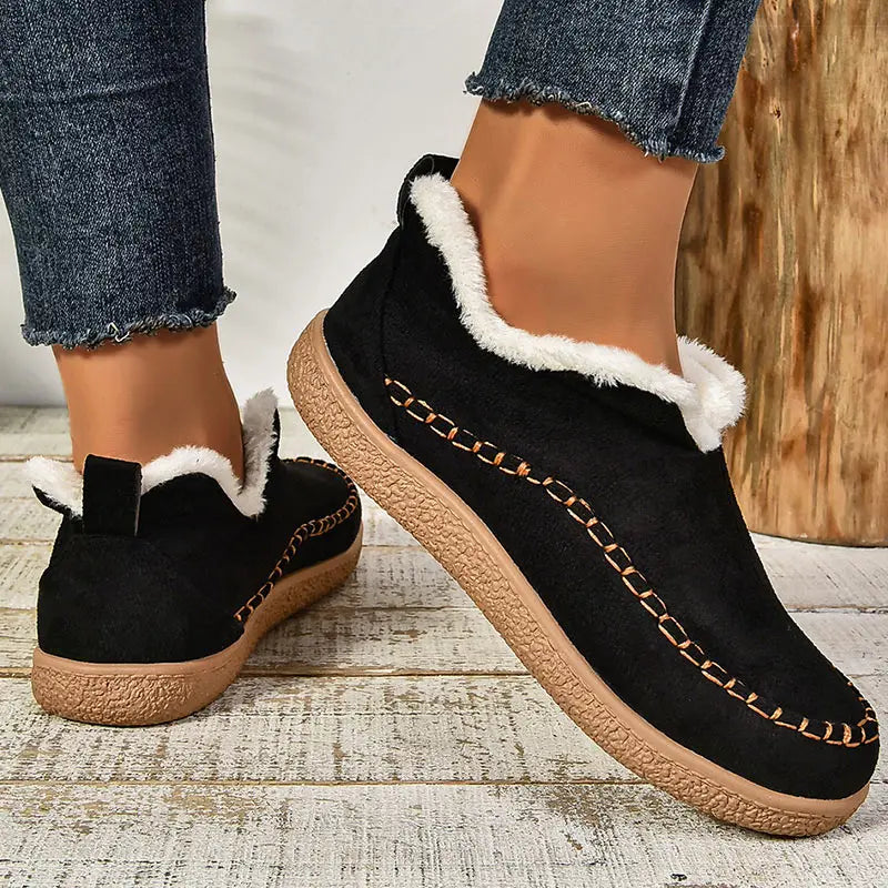 Leslie | Cosy Lined Slip-On Ankle Boots