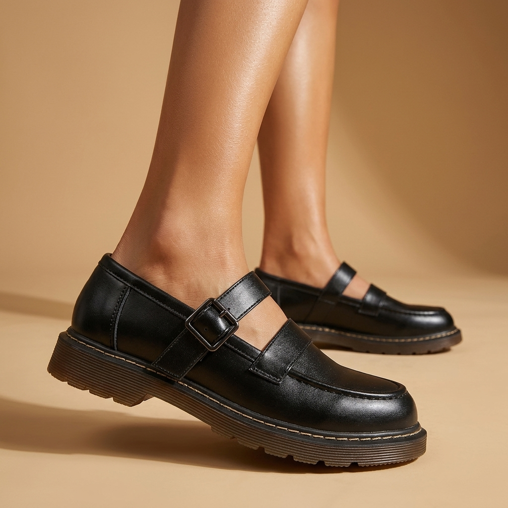 Cameron | Leather Orthopedic Mary Janes