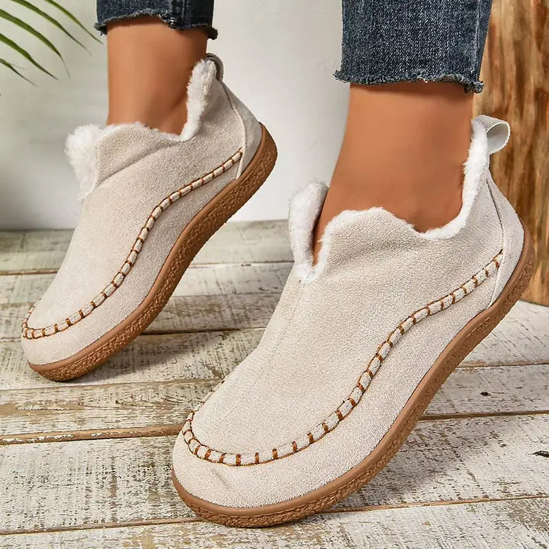 Leslie | Cosy Lined Slip-On Ankle Boots