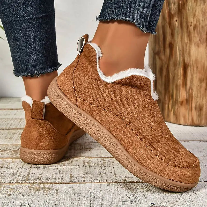 Leslie | Cosy Lined Slip-On Ankle Boots