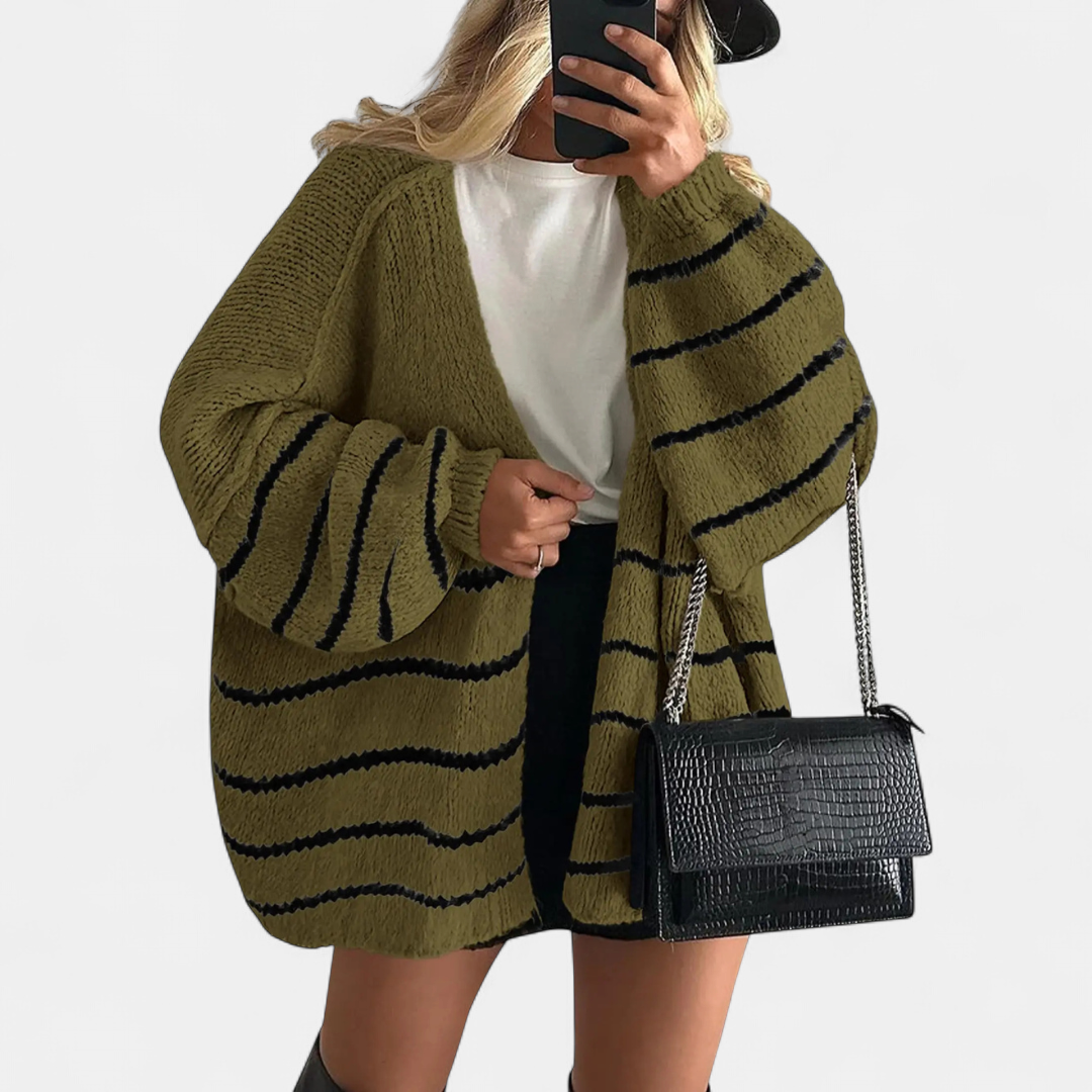 NORA™ – Cozy Relaxed-Fit Knit Cardigan
