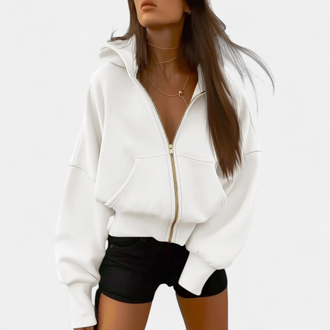 BRECKEN™ – Cozy Zip-Up Fleece Hoodie