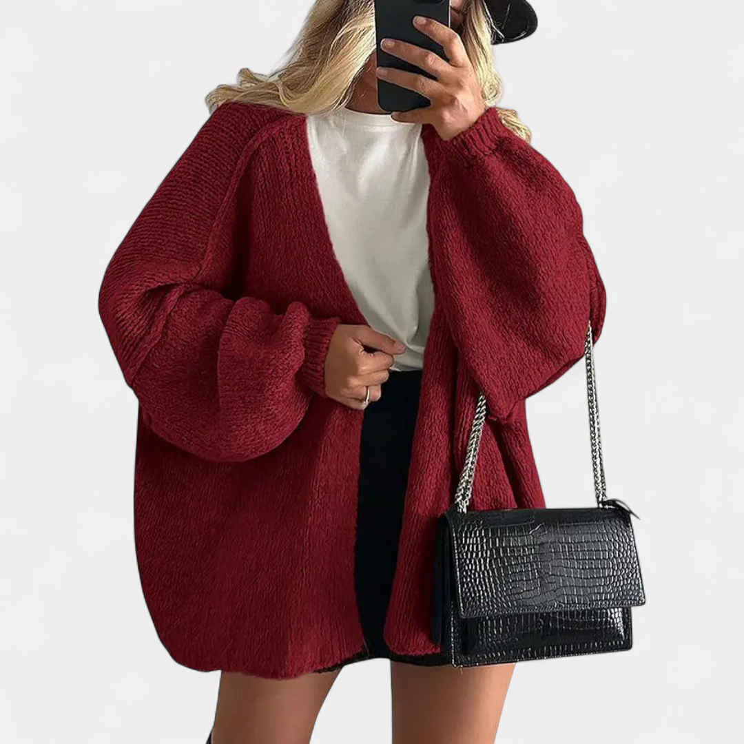NORA™ – Cozy Relaxed-Fit Knit Cardigan