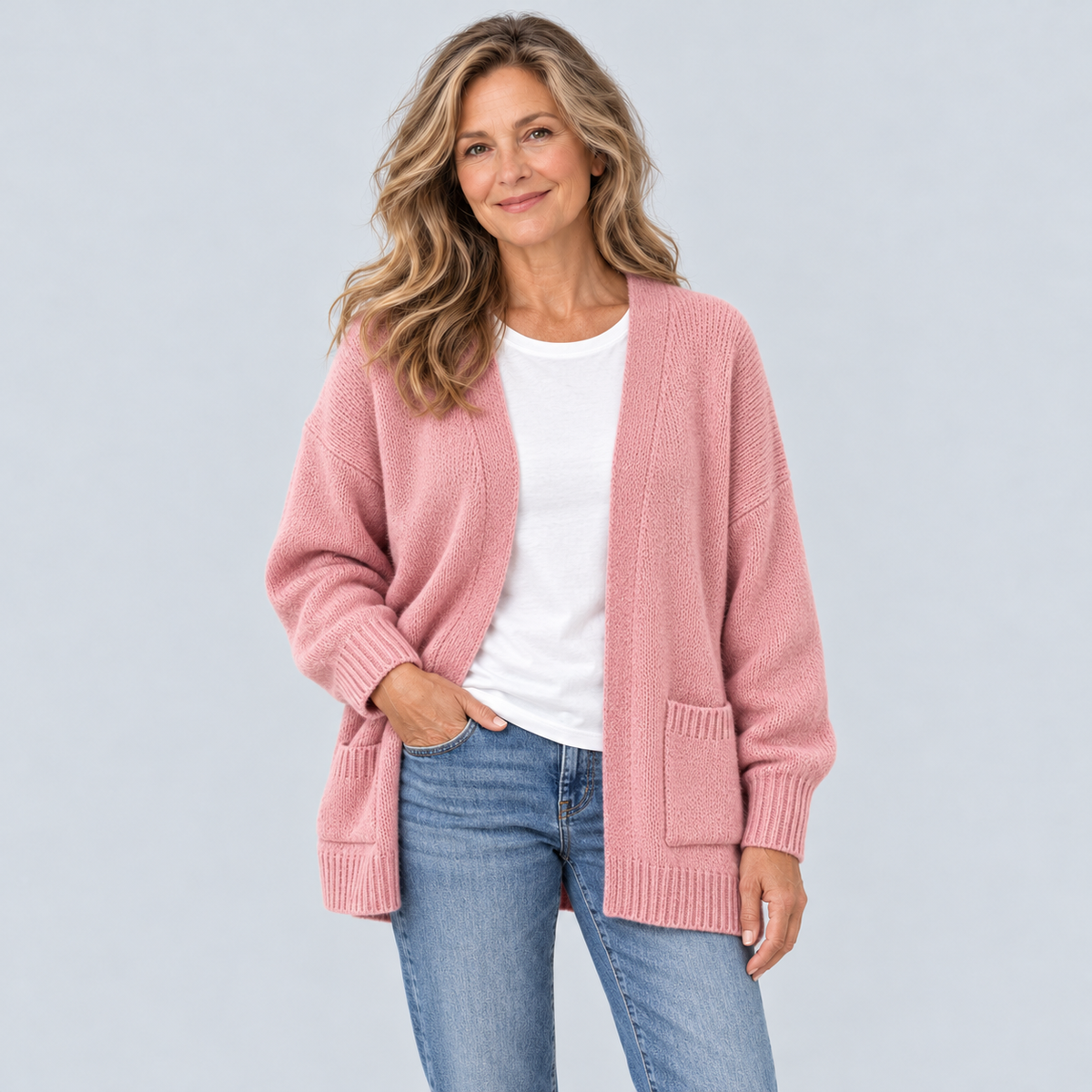 Juliet | Relaxed Open-Front Cardigan
